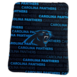 Carolina Panthers Blanket Classic Fleece - Logo Brands