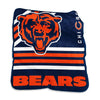 Chicago Bears Blanket 50x60 Raschel Throw - Logo Brands