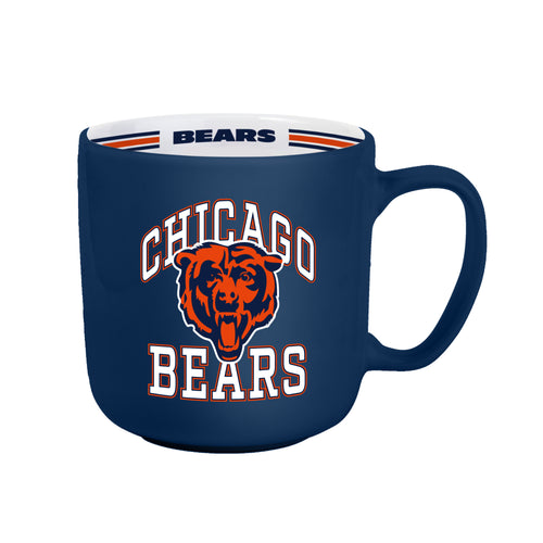 Chicago Bears Coffee Mug 15oz Stripe Design - Logo Brands