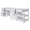 Delta 3-Pc Home Office Desk Set, White - Winsome Wood