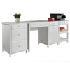 Delta 3-Pc Home Office Desk Set, White - Winsome Wood