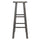 Ivy Bar Stool, 29'', Rustic Gray Finish - Winsome Wood