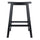 Satori 24'' Saddle Seat Bar Stool Black - Winsome Wood