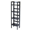 Terry Folding Bookcase Black - Winsome Wood