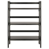 Terry Folding Bookcase Black - Winsome Wood