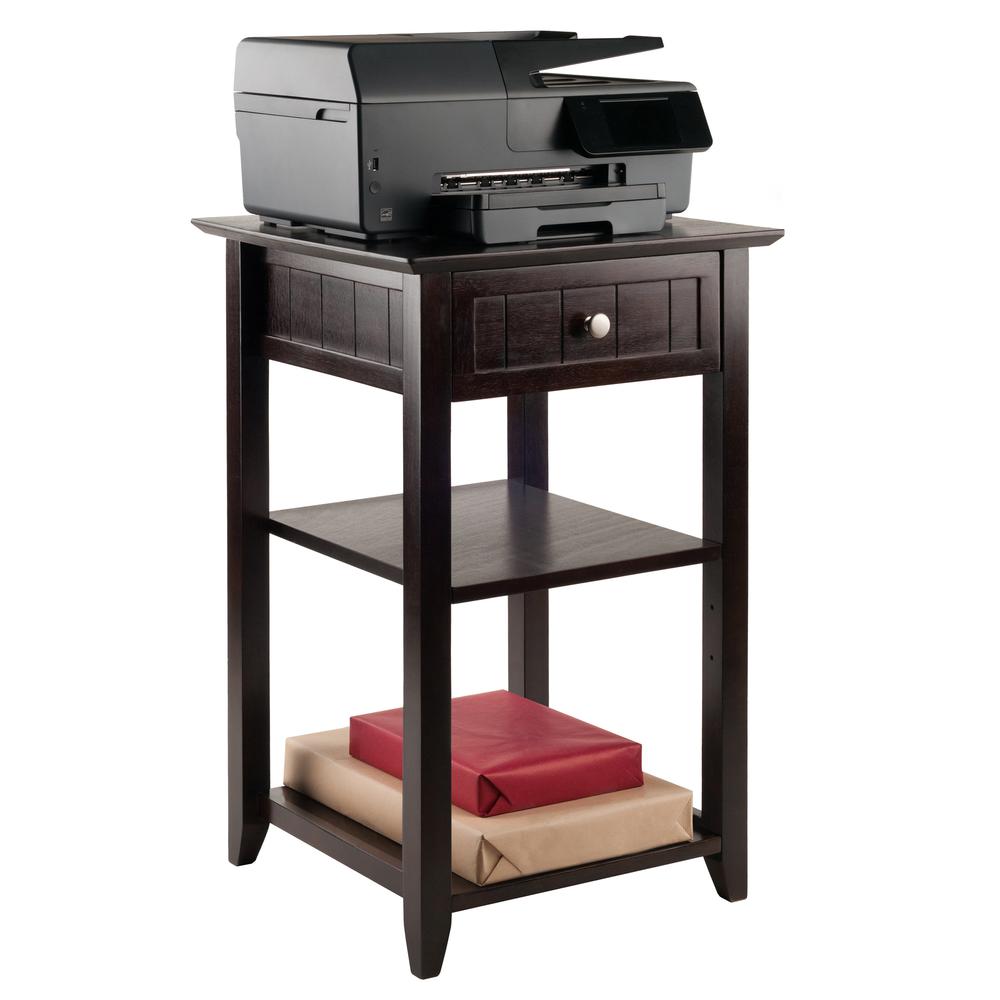 Burke Printer Stand Coffee Finish - Winsome Wood