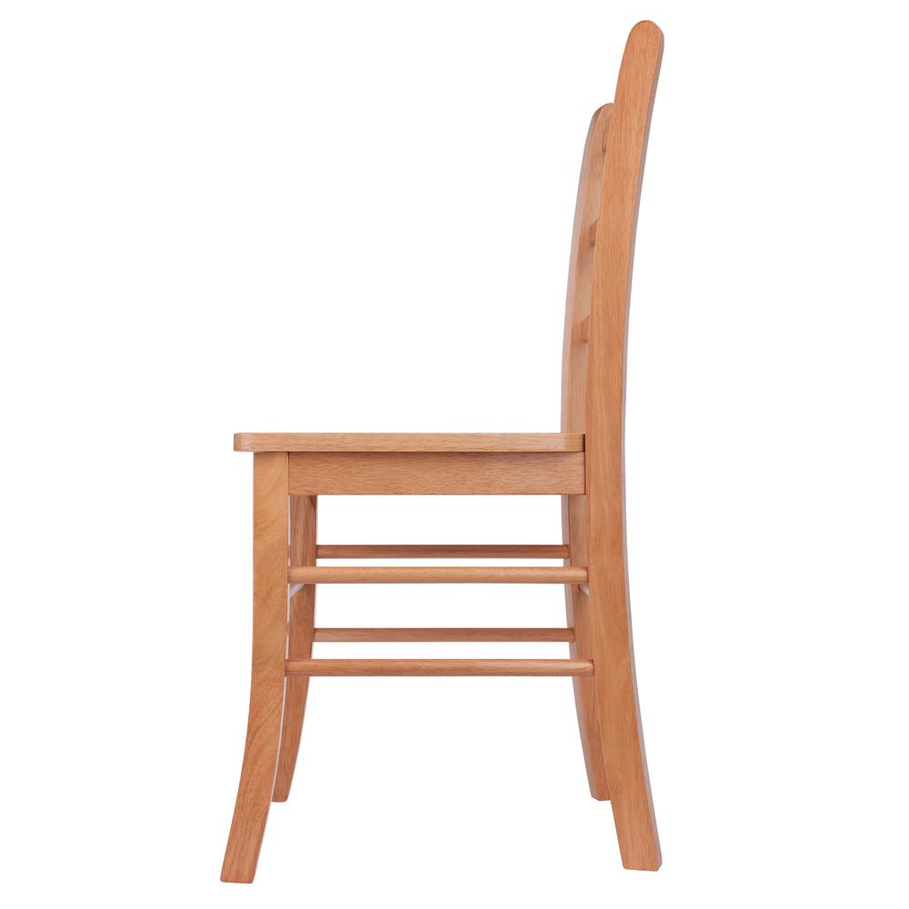 Benjamin 2-PC Set Ladder Back Chair Light Oak - Winsome Wood