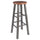 Ivy Bar Stool 29'', Rustic Teak / Gray Finish - Winsome Wood