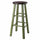 Ivy 29'' Bar Stool Rustic Green w/ Walnut Seat - Winsome Wood