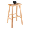 Satori 29'' Saddle Seat Bar Stool Beech - Winsome Wood