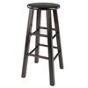 Element Bar Stools, 2-Pc Set, Espresso - Winsome Wood