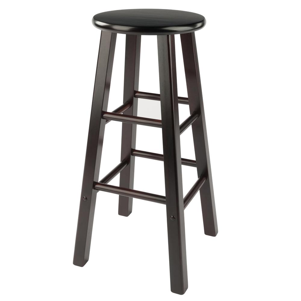 Element Bar Stools, 2-Pc Set, Espresso - Winsome Wood