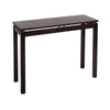Linea Console / Hall Table with Chrome Accent - Winsome Wood