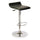Single Airlift Swivel Stool with Black Faux Leather Seat - Winsome Wood