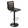 Holly Air Lift Stool, Triple Stich, L Back, Soft PU seat - Winsome Wood