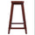 Satori 24'' Saddle Seat Bar Stool Antique Walnut - Winsome Wood