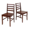 Hamilton 2-Pc Ladder Back Chair - Winsome Wood