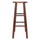Element Bar Stools, 2-Pc Set, Walnut - Winsome Wood