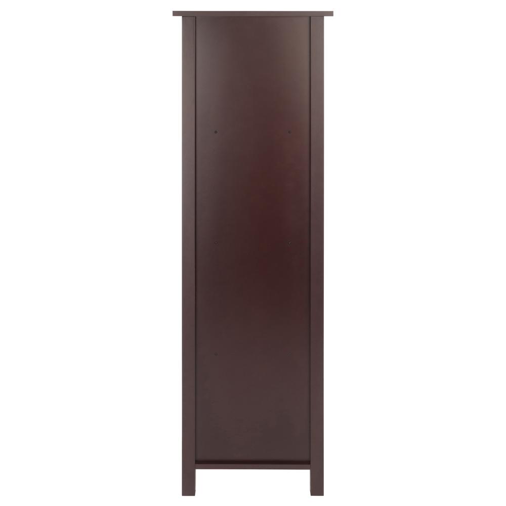 Milan Storage Shelf or Bookcase 5-Tier, Tall - Winsome Wood