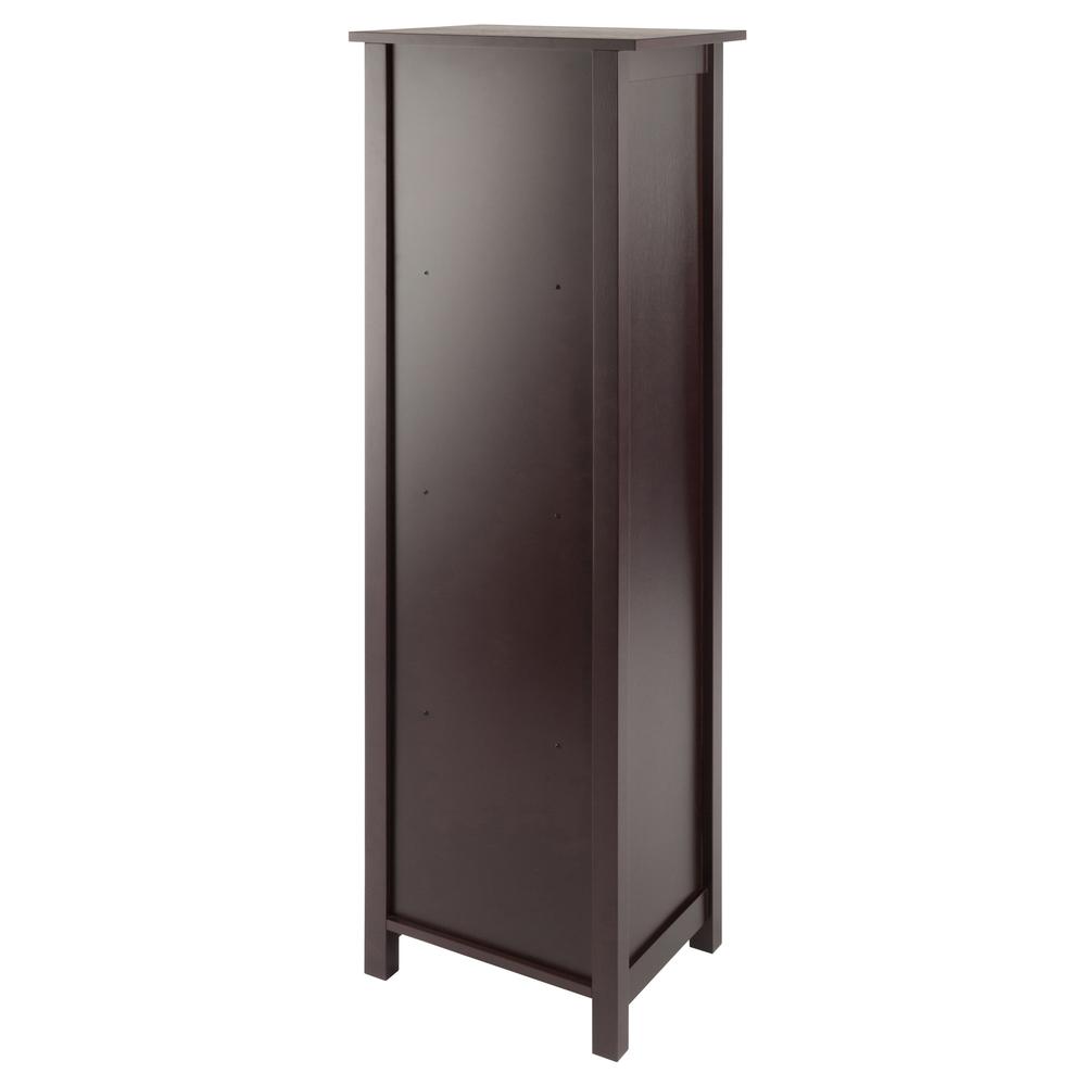 Milan Storage Shelf or Bookcase 5-Tier, Tall - Winsome Wood