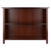 Milan Storage Shelf or Bookcase, 3-Tier, Long - Winsome Wood
