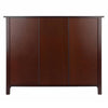 Milan Storage Shelf or Bookcase, 3-Tier, Long - Winsome Wood