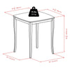 Inglewood High Table, Curved Top - Winsome Wood