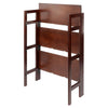 Terry Folding Bookcase Walnut - Winsome Wood