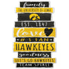 Iowa Hawkeyes Sign 11x17 Wood Family Word - WinCraft