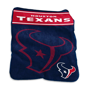 Houston Texans Blanket 60x80 Raschel Throw - Logo Brands
