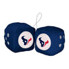 Houston Texans Fuzzy Dice - Logo Brands