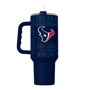 Houston Texans Tumbler 40oz Powder Coat Replay - Logo Brands