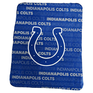 Indianapolis Colts Blanket 50x60 Fleece Classic - Logo Brands
