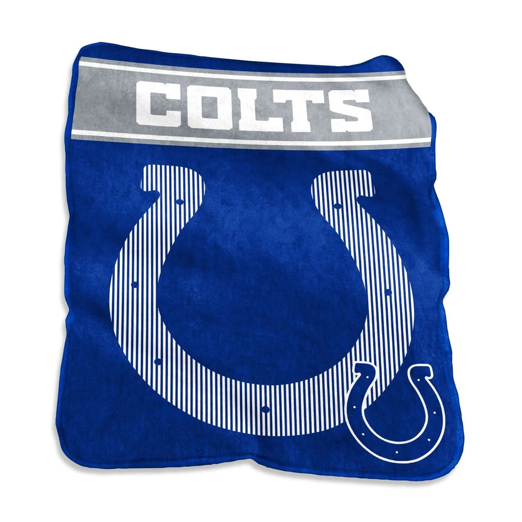 Indianapolis Colts Blanket 60x80 Raschel Throw - Logo Brands