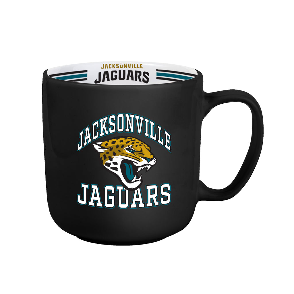 Jacksonville Jaguars Coffee Mug 15oz Stripe Design - Logo Brands