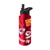Kansas City Chiefs Quencher Bottle 34oz Stainless Steel Dreamweave - Logo Brands