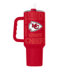 Kansas City Chiefs Tumbler 40oz Powder Coat Replay - Logo Brands
