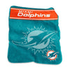 Miami Dolphins Blanket 60x80 Raschel Throw - Logo Brands
