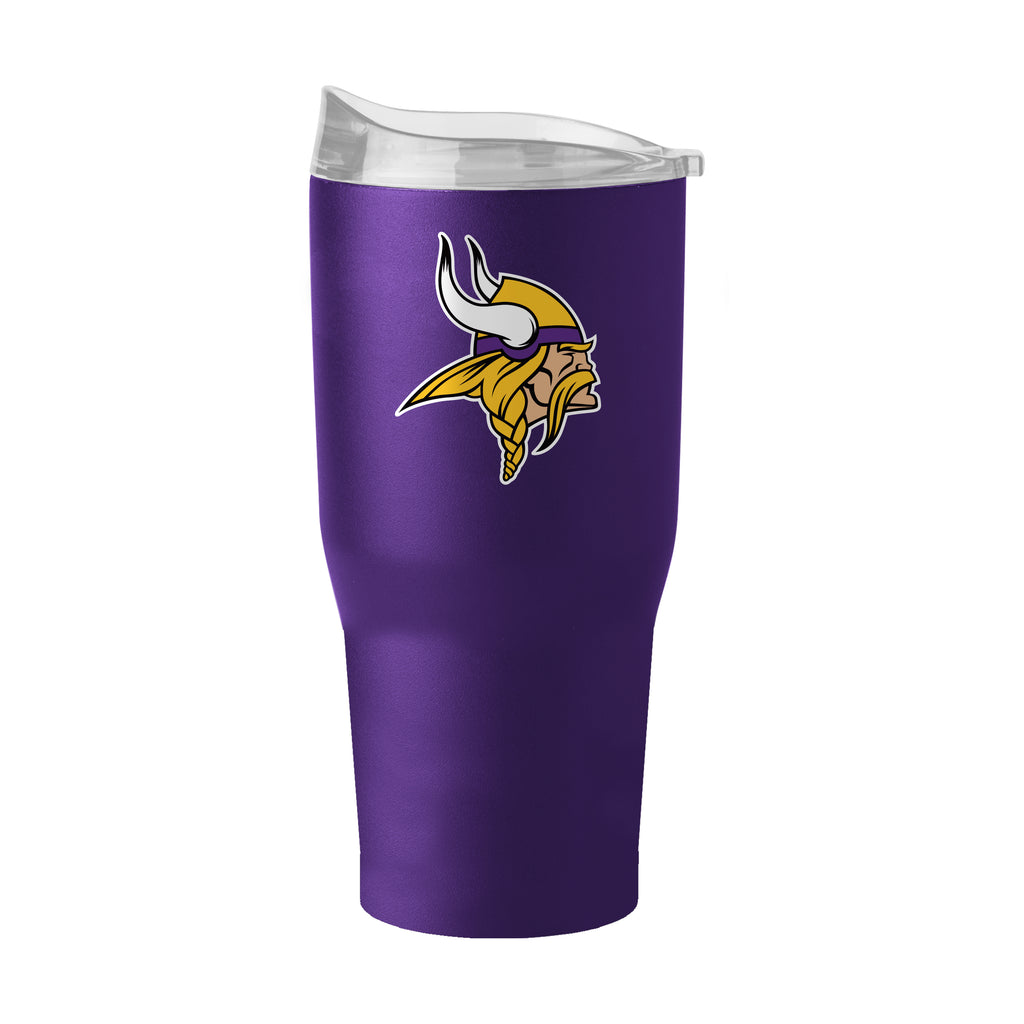 Minnesota Vikings Tumbler 30oz Flipside Powder Coat - Logo Brands
