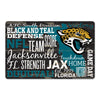 Jacksonville Jaguars Sign 11x17 Wood Wordage - WinCraft
