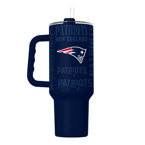 New England Patriots Tumbler 40oz Powder Coat Replay - Logo Brands
