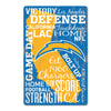 Los Angeles Chargers Sign 11x17 Wood Wordage - WinCraft