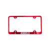 Los Angeles Angels License Plate Frame Laser Cut Red - Fremont Die