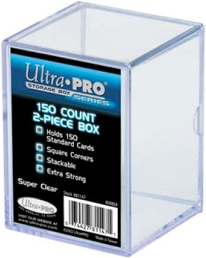 Ultra Pro - 2 Pieces Plastic Box- 150 Count