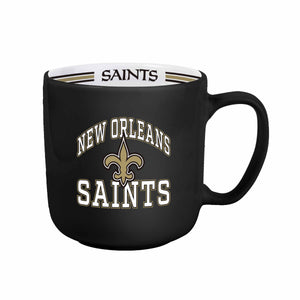 New Orleans Saints Coffee Mug 15oz Stripe Design - Logo Brands