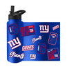 New York Giants Quencher Bottle 34oz Stainless Steel Dreamweave - Logo Brands
