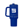 New York Giants Tumbler 40oz Powder Coat Replay - Logo Brands