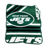 New York Jets Blanket 50x60 Raschel Throw - Logo Brands
