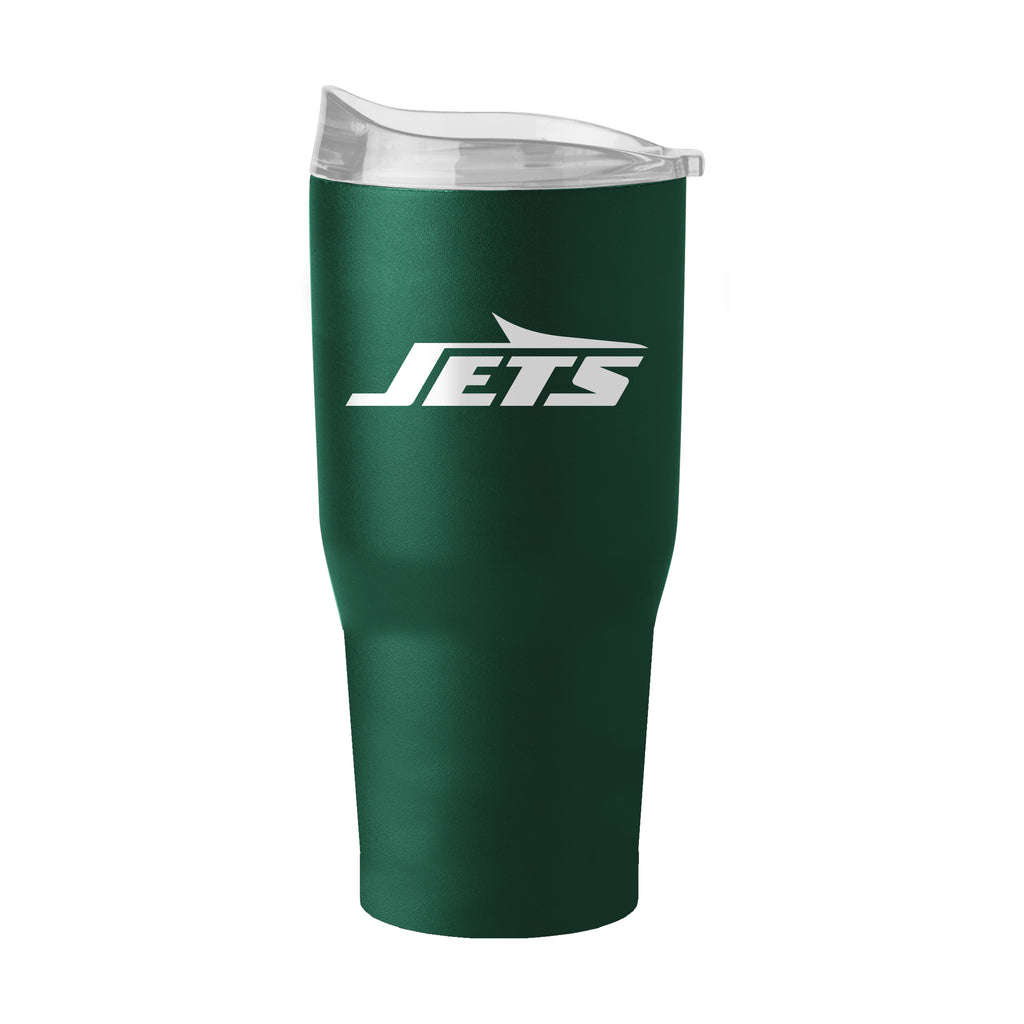 New York Jets Tumbler 30oz Flipside Powder Coat - Logo Brands