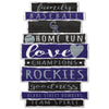 Colorado Rockies Sign 11x17 Wood Family Word - WinCraft